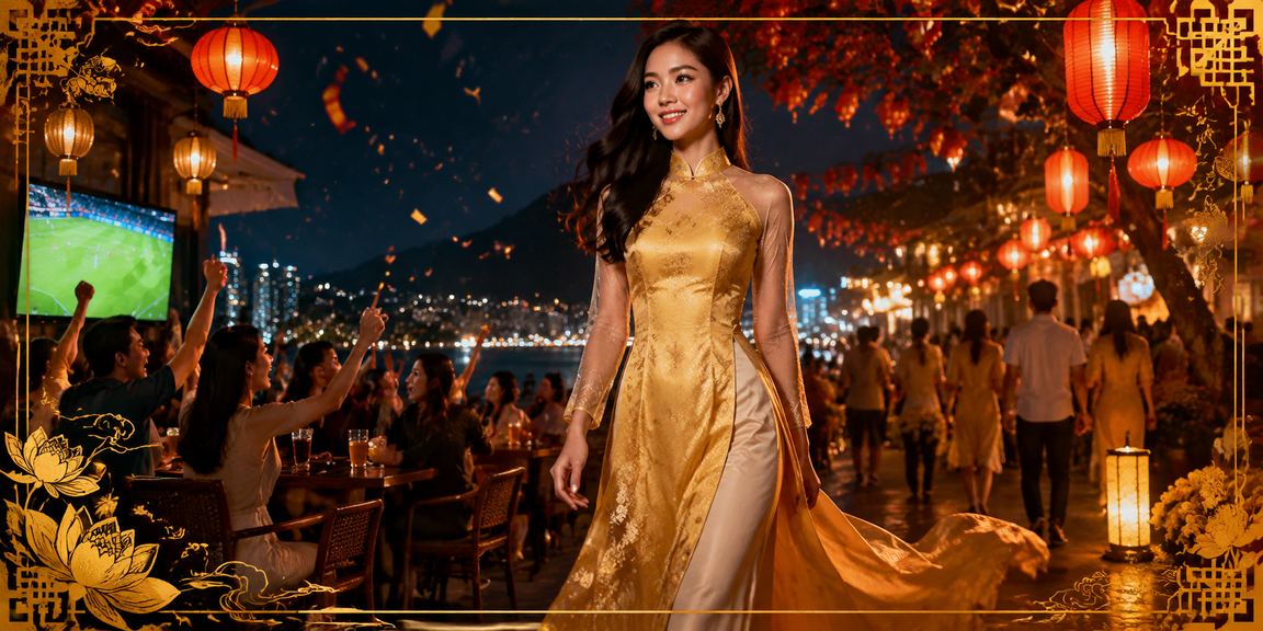 Người phụ nữ Việt Nam tại Nha Trang tham gia trò chơi giải trí trực tuyến buổi tối
